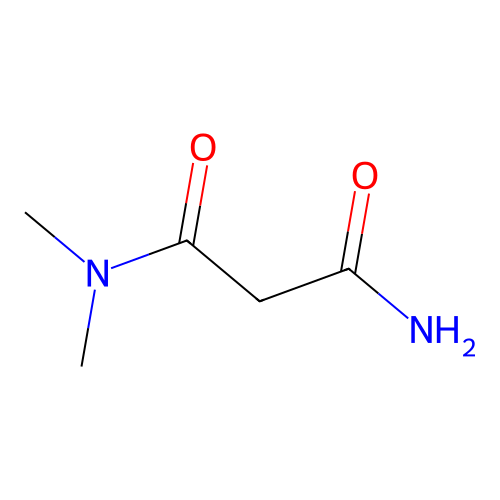 Dimethylmalonamide structure