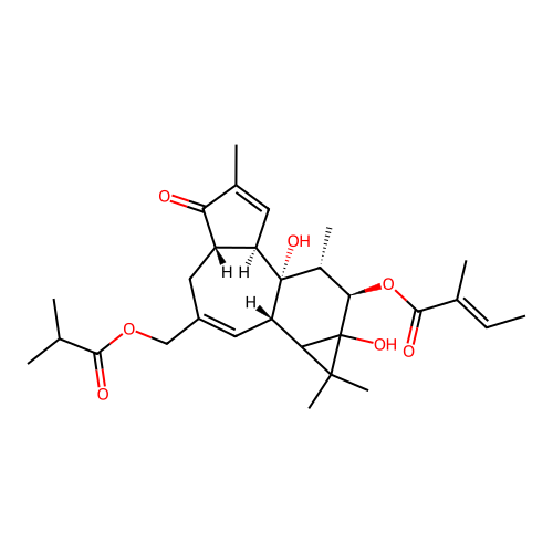 C29-H40-O7 structure