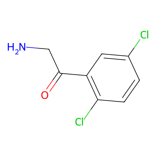 2-Amino-1-(2,5-dichlorophenyl)ethan-1-one structure