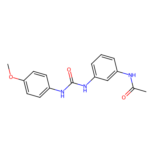1-(3-Acetamidophenyl)-3-(4-methoxyphenyl)urea structure