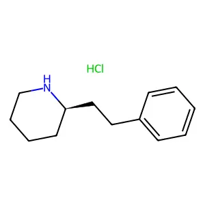(2R)-2-(2-Phenylethyl)piperidine structure