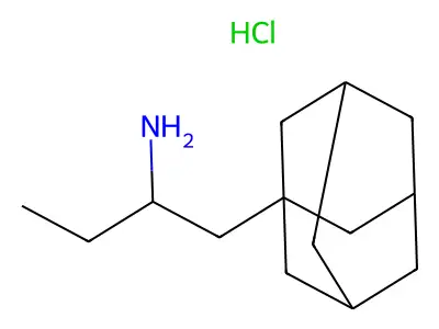 1-(1-Adamantyl)butan-2-amine structure