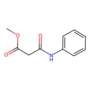 N-Phenyl-malonamic acid methyl ester structure