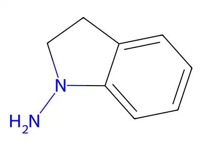 2,3-dihydro-1H-indol-1-amine structure