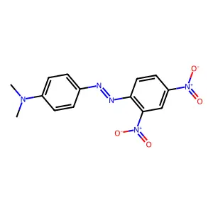 4-(Dimethylamino)-2',4'-dinitroazobenzene structure