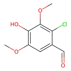 2-Chlorosyringaldehyde structure