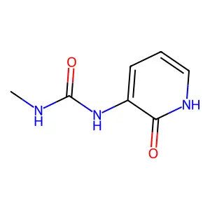 1-methyl-3-(2-oxo-1H-pyridin-3-yl)urea structure