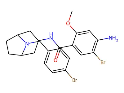 exo-4-Amino-5-bromo-2-methoxy-N-(8-(4-bromobenzyl)-8-azabicyclo(3.2.1)oct-3-yl)benzamide structure