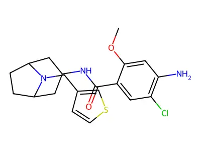 exo-4-Amino-5-chloro-2-methoxy-N-(8-(3-thenyl)-8-azabicyclo(3.2.1)oct-3-yl)benzamide structure