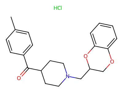 [1-4-piperidyl]- methanonehydrochloride structure