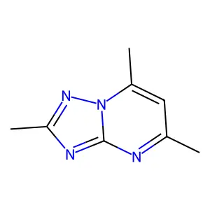 2,5,7-Trimethyl[1,2,4]triazolo[1,5-a]pyrimidine structure