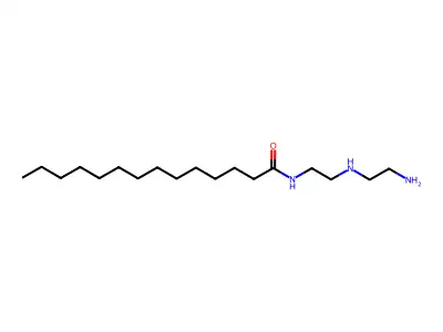 N-(2-((2-Aminoethyl)amino)ethyl)myristamide structure