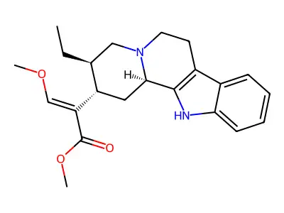 Hirsutine structure