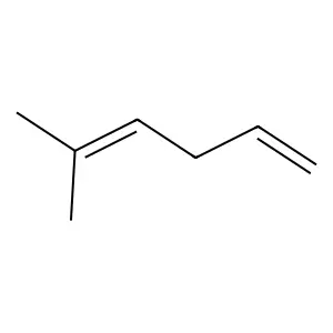 1,4-Hexadiene, 5-methyl- structure