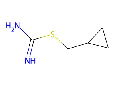 2-Cyclopropylmethyl-isothiourea structure