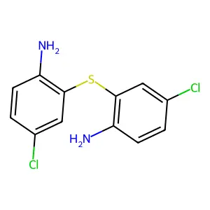 2,2'-Thiobis(4-chloroaniline) structure
