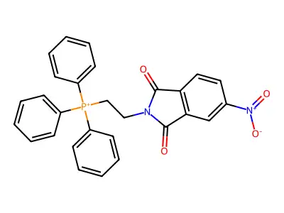 5-(Hydroxy(oxido)amino)-2-(2-(triphenylphosphoranyl)ethyl)-1H-isoindole-1,3(2H)-dione structure