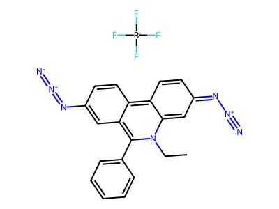 Diazido-ethidium structure