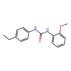 1-(4-Ethylphenyl)-3-(2-methoxyphenyl)urea structure