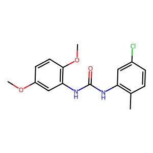 1-(5-Chloro-2-methylphenyl)-3-(2,5-dimethoxyphenyl)urea structure