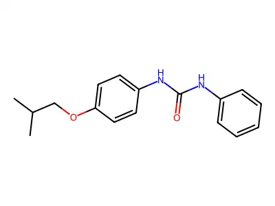 1-[4-(2-Methylpropoxy)phenyl]-3-phenylurea structure