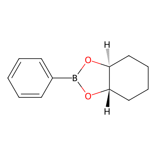 (3aS,7aS)-2-phenyl-3a,4,5,6,7,7a-hexahydrobenzo[d][1,3,2]dioxaborole structure