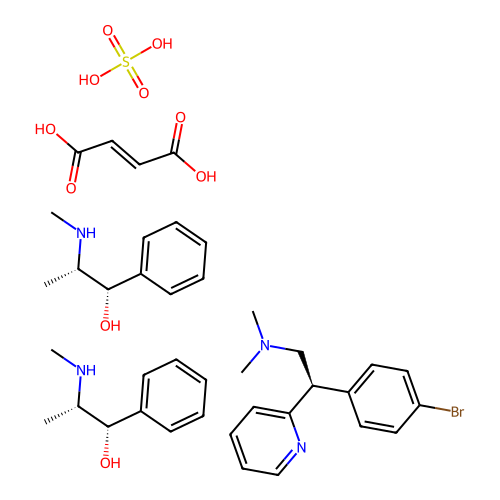 Drixoral structure