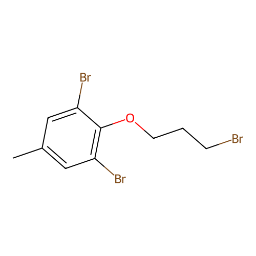 1,3-Dibromo-2-(3-bromopropoxy)-5-methylbenzene structure
