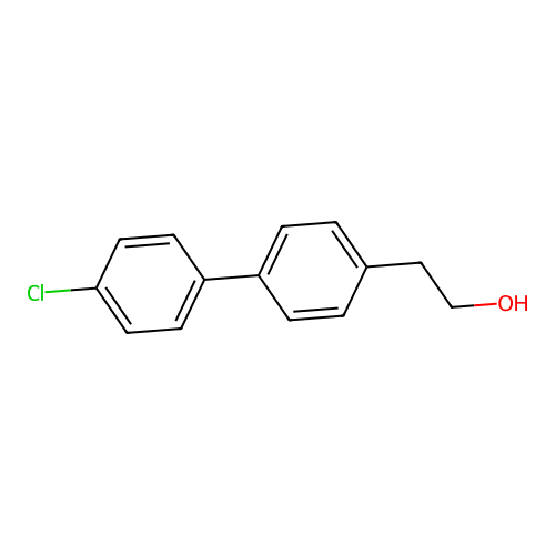 2-[4-(4-Chlorophenyl)phenyl]-ethanol structure