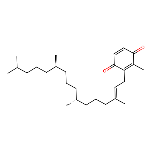 Demethylphytylplastoquinone structure