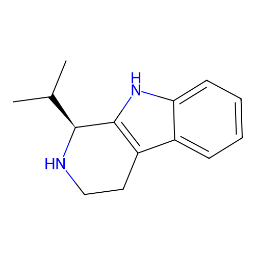 (S)-1-Isopropyl-2,3,4,9-tetrahydro-1H-pyrido[3,4-b]indole structure