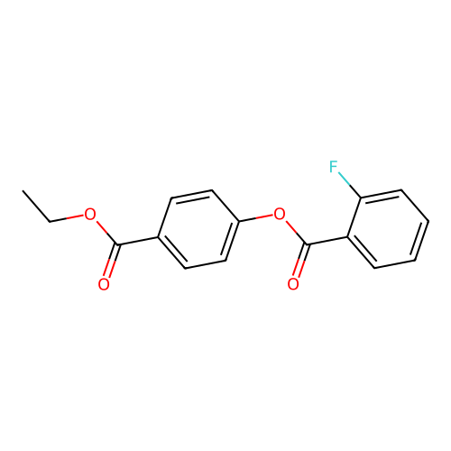 4-(Ethoxycarbonyl)phenyl 2-fluorobenzoate structure