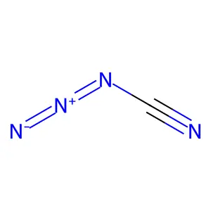 叠氮化氰 structure