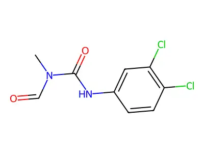 3-(3,4-Dichlorophenyl)-1-formyl-1-methylurea structure