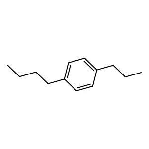 Benzene, 1-butyl-4-propyl structure