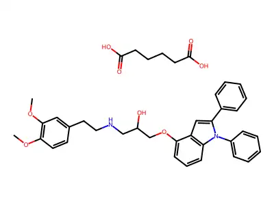 2-propanol,1-((2-3-( -,hexanedioate structure