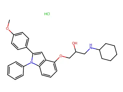 1- -3-((2- -2-propanolHCl structure