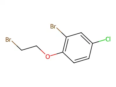 2-Bromo-1-(2-bromoethoxy)-4-chlorobenzene structure