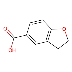 2,3-Dihydrobenzo(b)furan-5-carboxylic acid structure