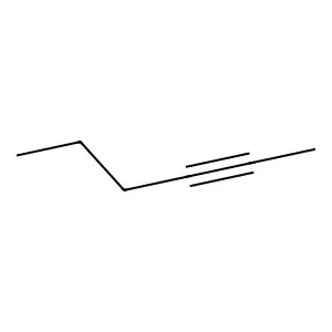 2-己炔 structure