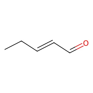 2-Pentenal structure