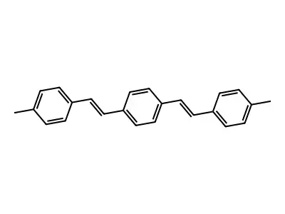 4,4'-Dimethyldistyrylbenzol structure