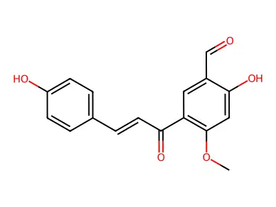 Isoneobavachalcone structure