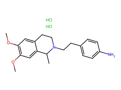 Veradoline Hydrochloride structure