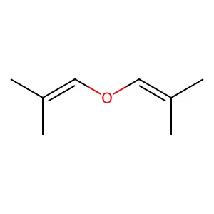 2-Methyl-1-(2-methylprop-1-enoxy)prop-1-ene structure