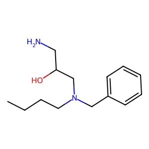 2-Propanol, 1-amino-3-[butyl(phenylmethyl)amino]- structure