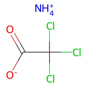 TCA ammonium salt structure