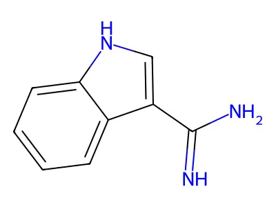1H-Indole-3-carboximidamide structure