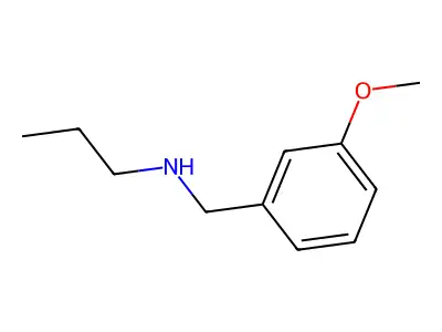N-(3-Methoxybenzyl)propan-1-amine structure