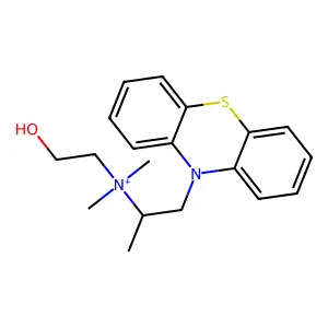 Hydroxyethylpromethazine structure